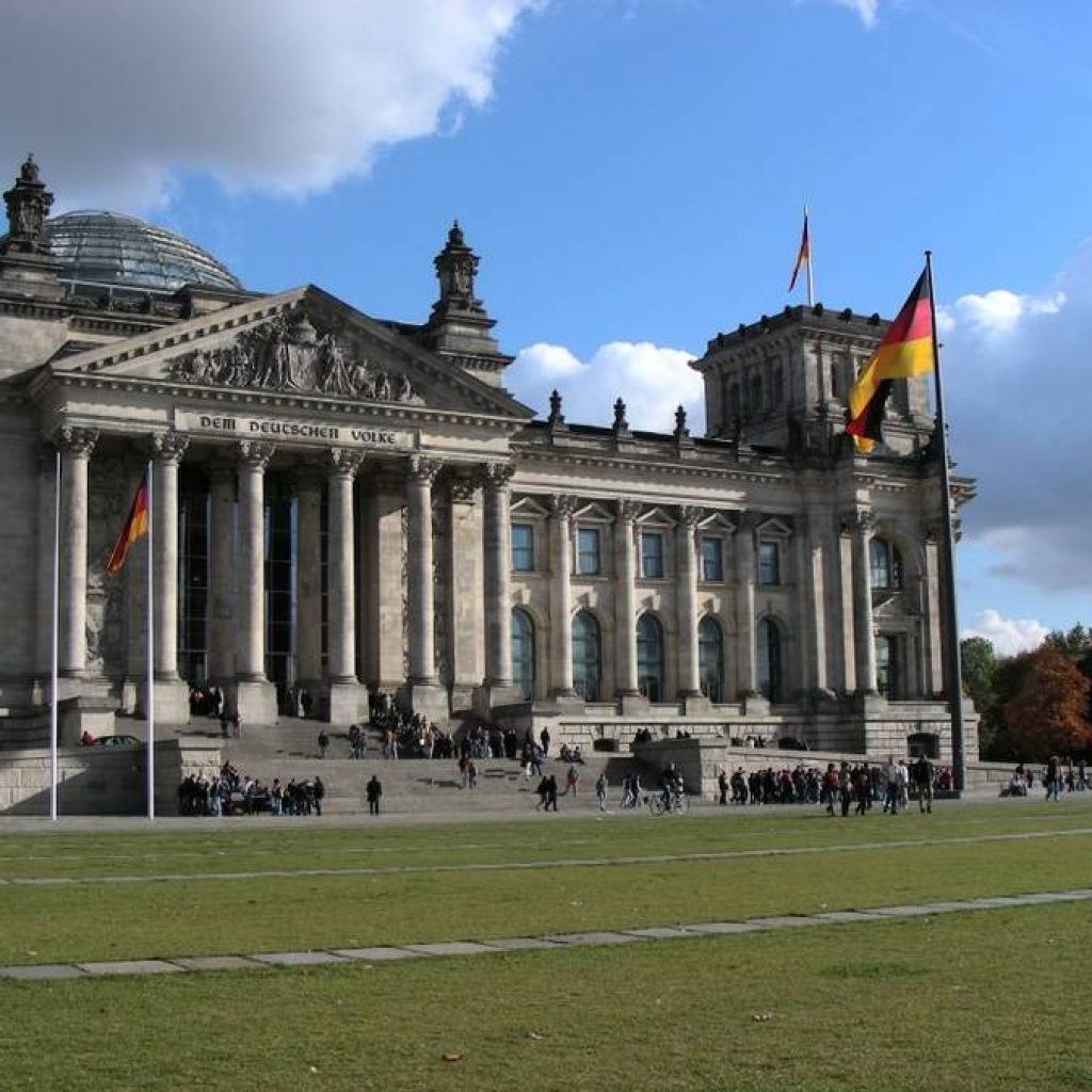 Ansicht Reichstag Berlin