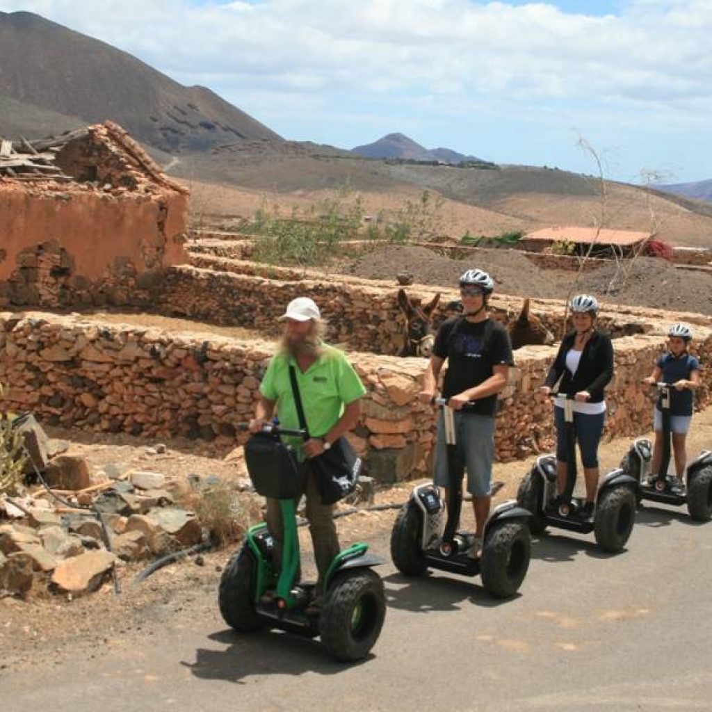 Segwayfahrer auf Fuerteventura